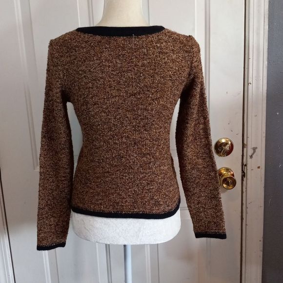 A.IDA Cardigan Wool Blend Button Front Sweater - Picture 2 of 16